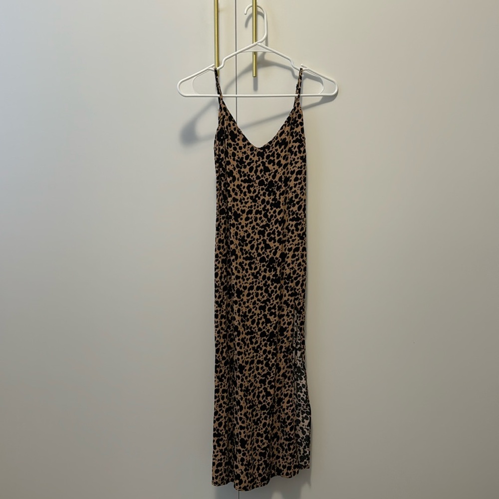Reformation Animal Print Dress